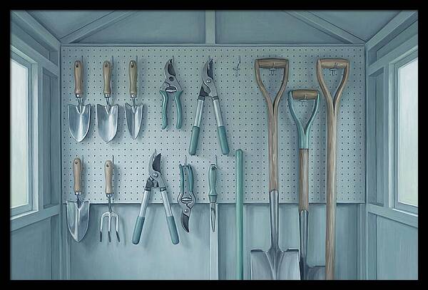 Garden Tool Shed Serenity