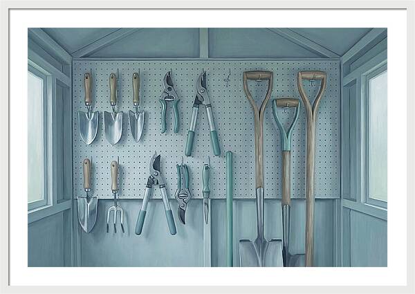 Garden Tool Shed Serenity