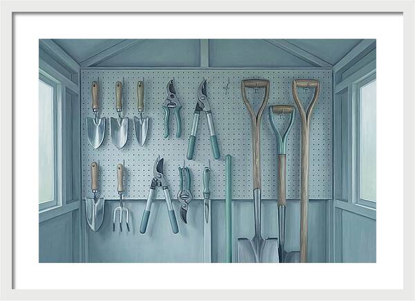 Garden Tool Shed Serenity