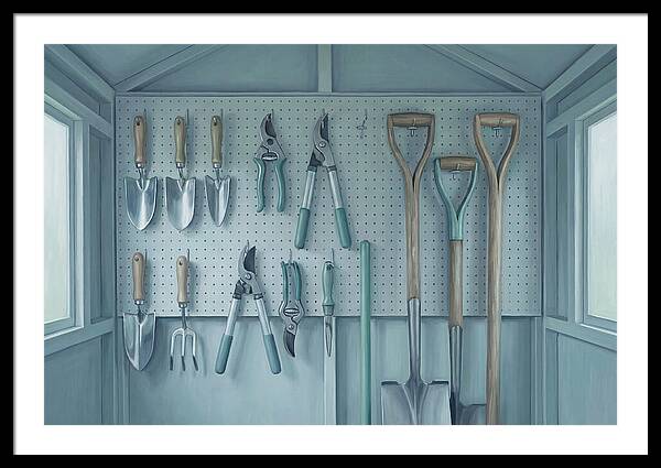 Garden Tool Shed Serenity
