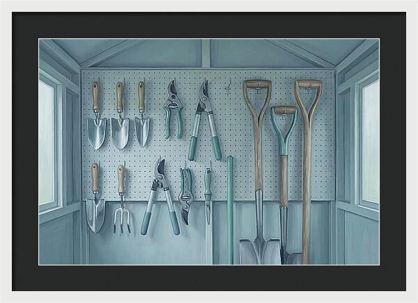 Garden Tool Shed Serenity