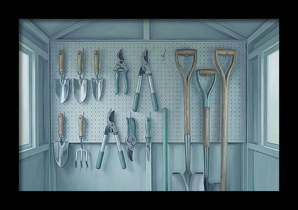 Garden Tool Shed Serenity