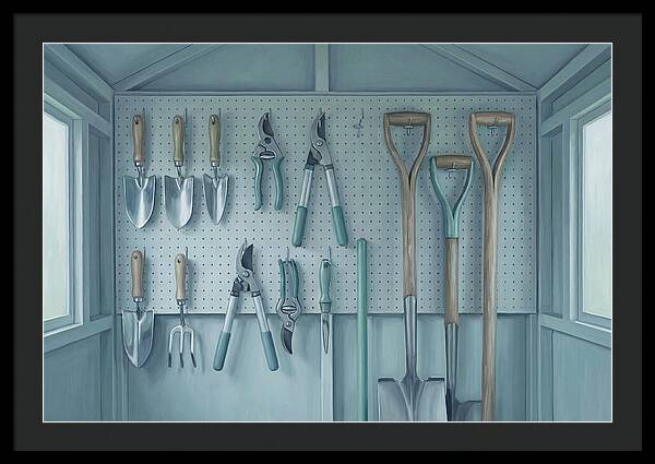 Garden Tool Shed Serenity