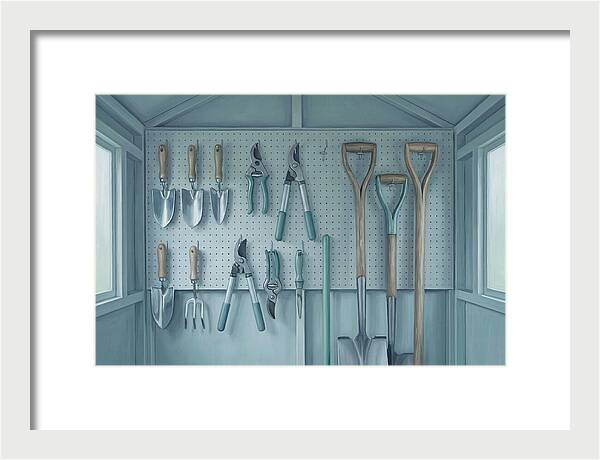Garden Tool Shed Serenity