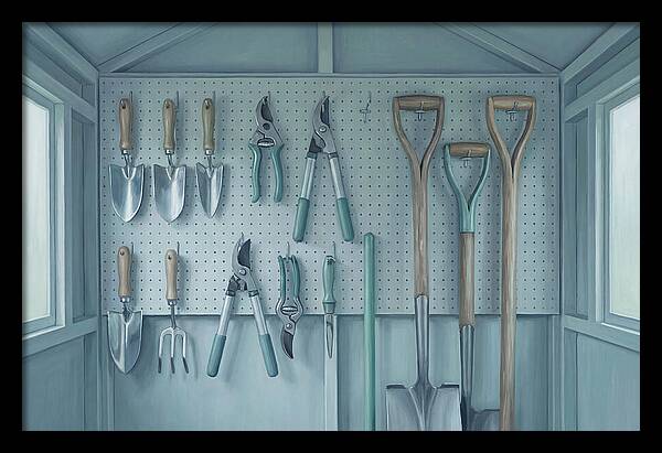 Garden Tool Shed Serenity