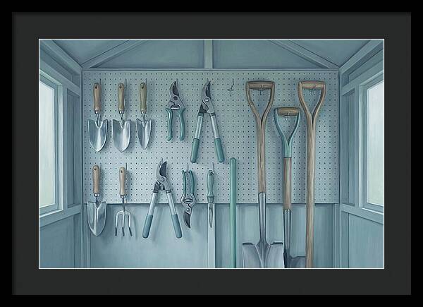 Garden Tool Shed Serenity