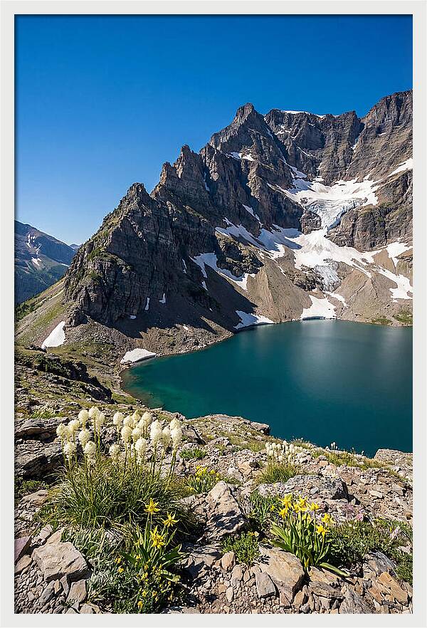 Garden Wall At Glacier National Park