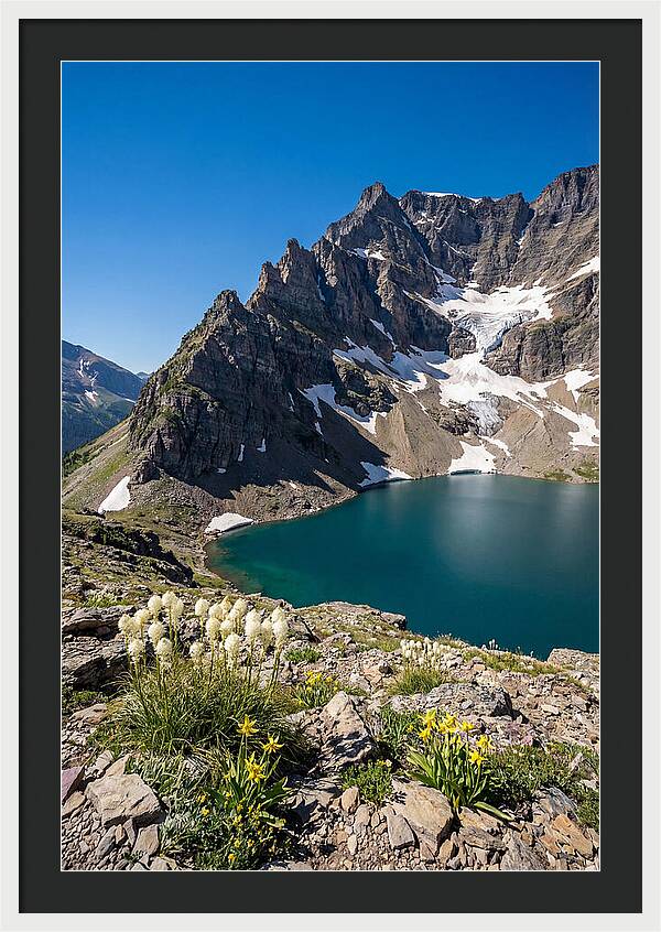 Garden Wall At Glacier National Park