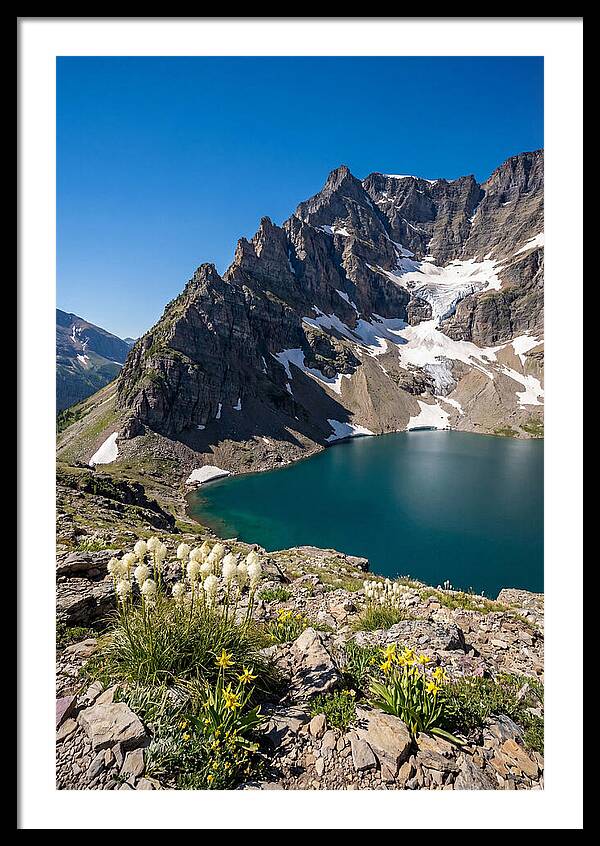 Garden Wall At Glacier National Park