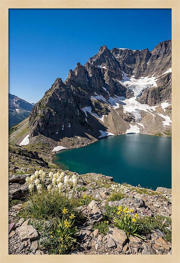 Garden Wall At Glacier National Park