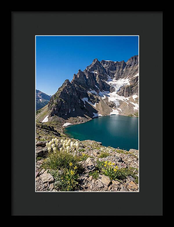 Garden Wall At Glacier National Park