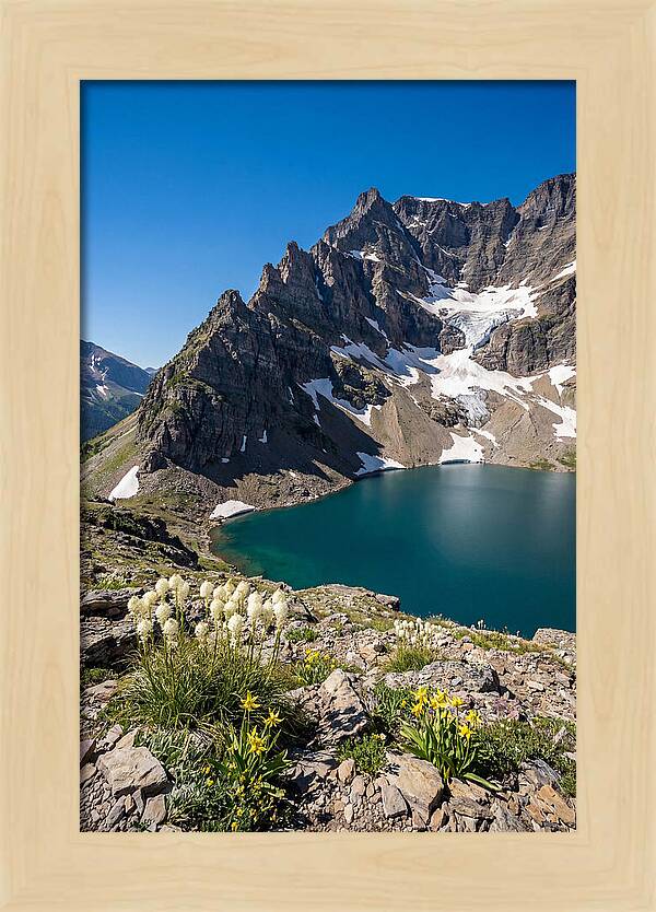 Garden Wall At Glacier National Park