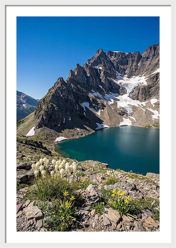 Garden Wall At Glacier National Park