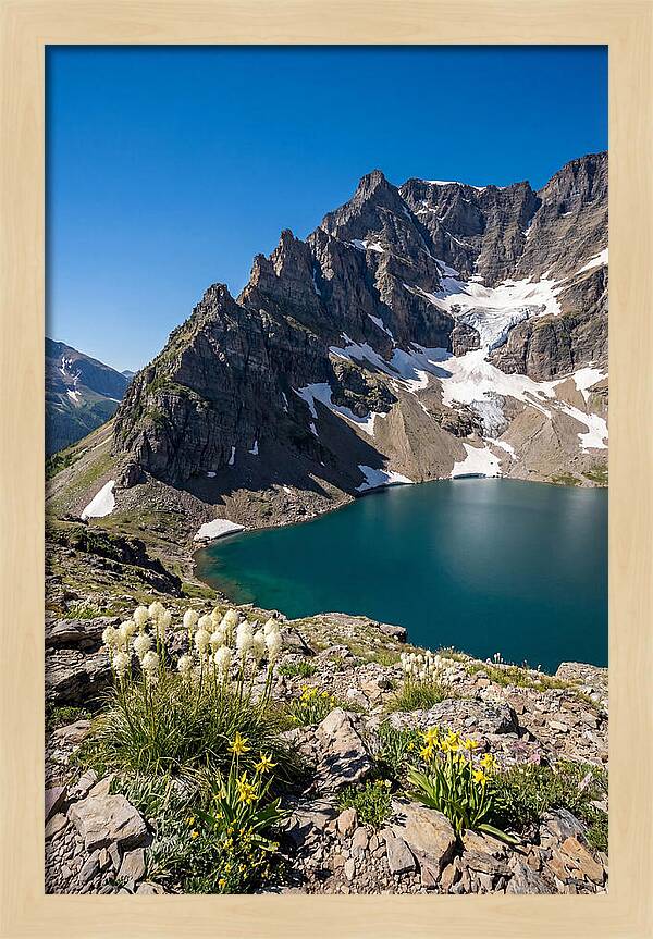 Garden Wall At Glacier National Park