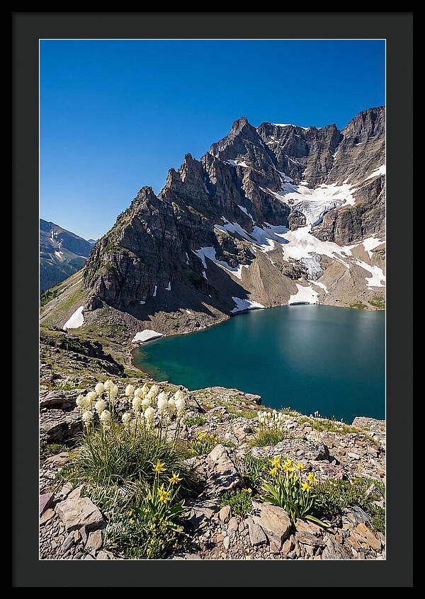 Garden Wall At Glacier National Park