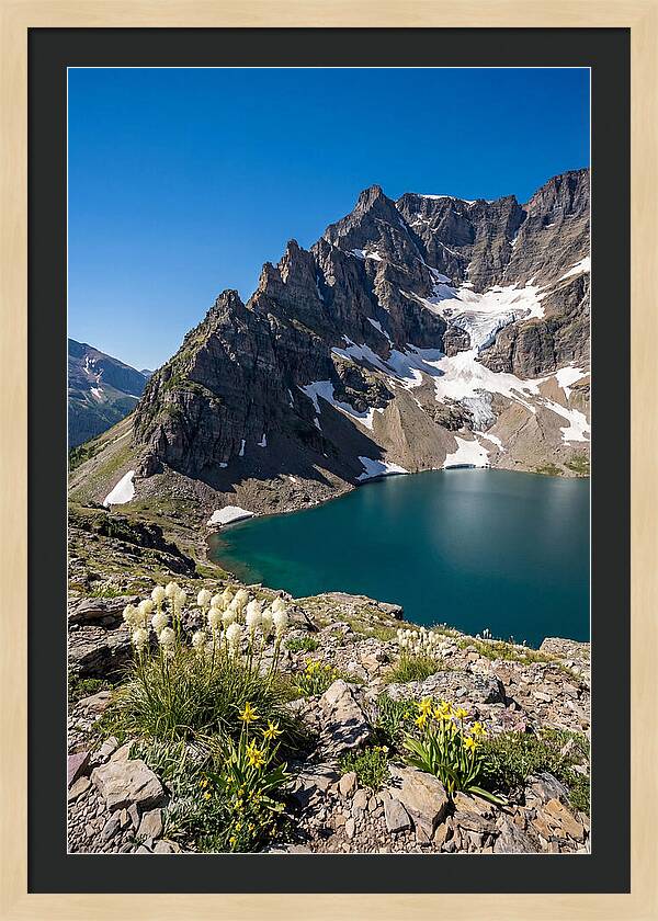 Garden Wall At Glacier National Park