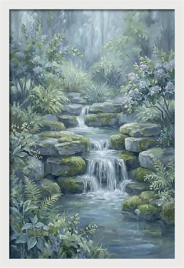 Garden Waterfall Serenity