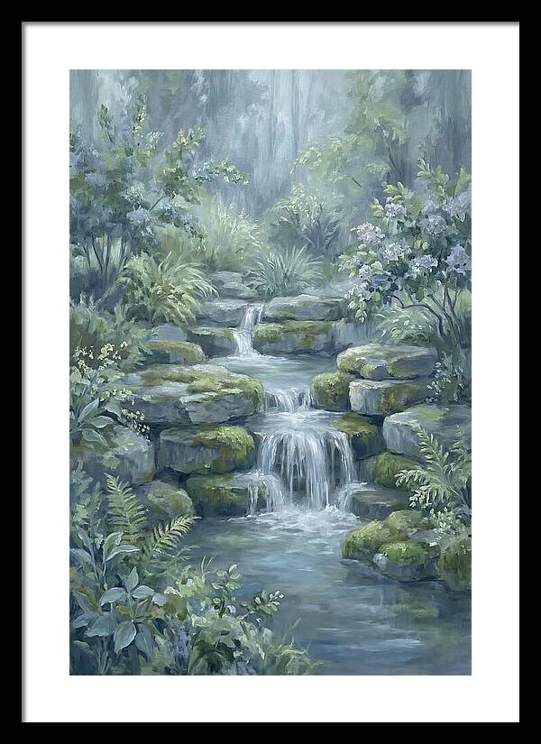 Garden Waterfall Serenity