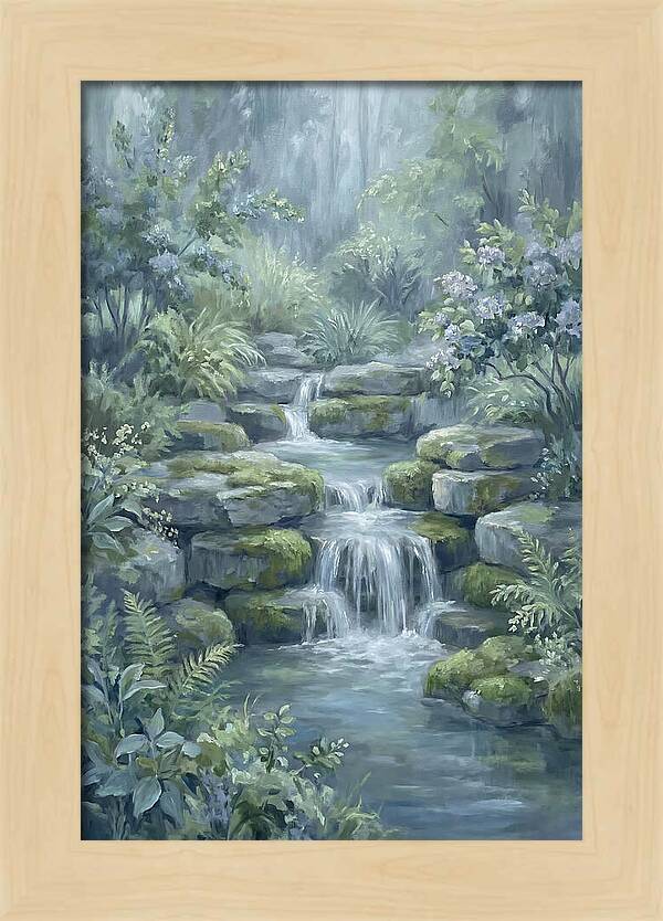 Garden Waterfall Serenity