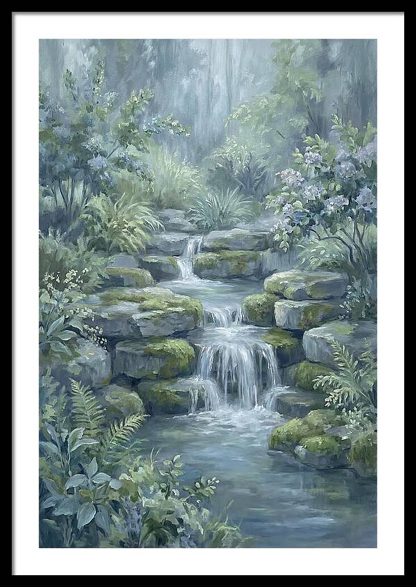 Garden Waterfall Serenity