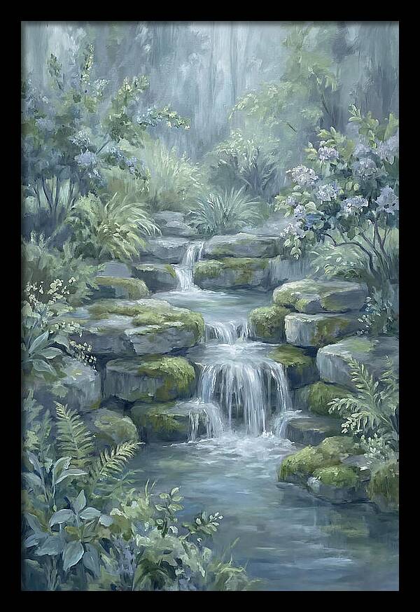 Garden Waterfall Serenity
