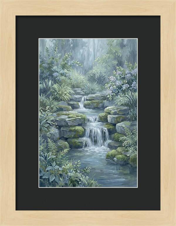 Garden Waterfall Serenity