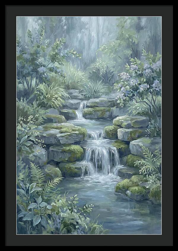 Garden Waterfall Serenity