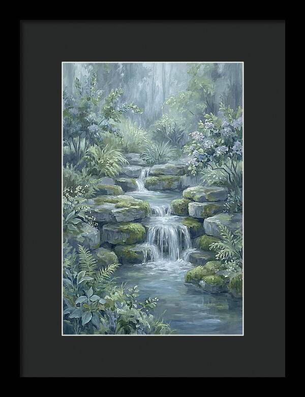 Garden Waterfall Serenity