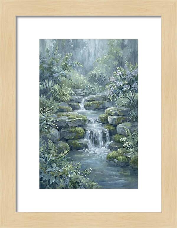 Garden Waterfall Serenity