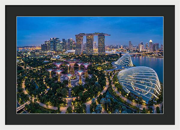 Gardens By The Bay At Dusk