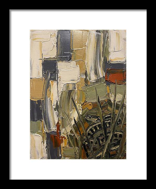 Garter Snake Amongst Abstract Colors
