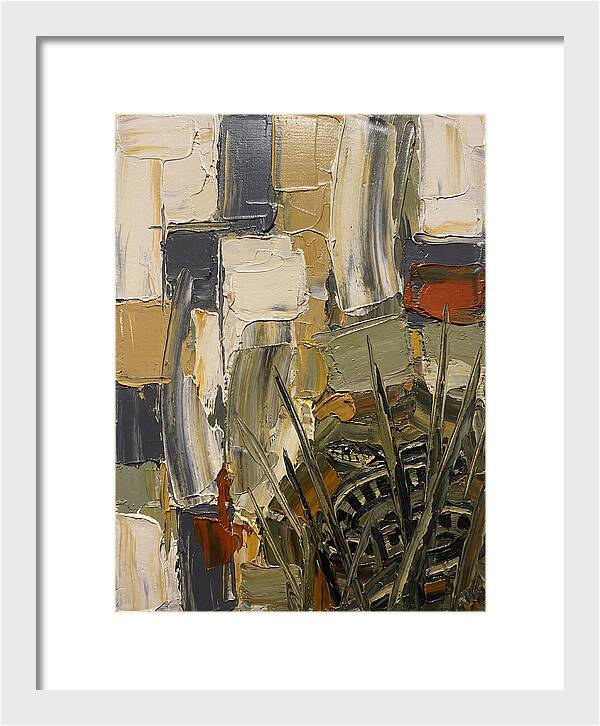 Garter Snake Amongst Abstract Colors