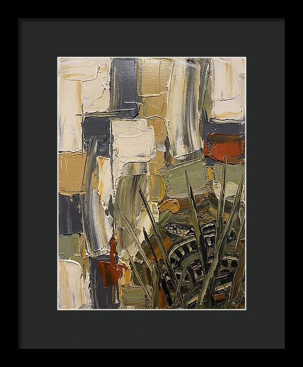 Garter Snake Amongst Abstract Colors