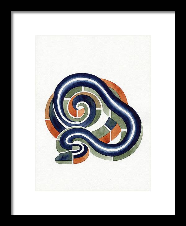 Garter Snake Minimalism