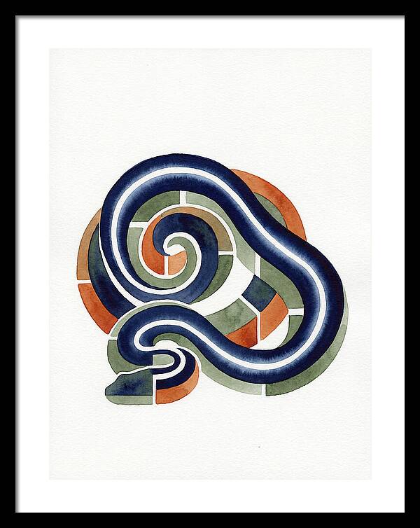 Garter Snake Minimalism