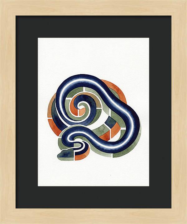 Garter Snake Minimalism