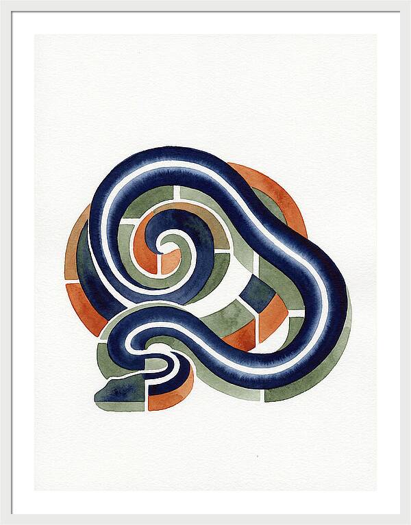 Garter Snake Minimalism