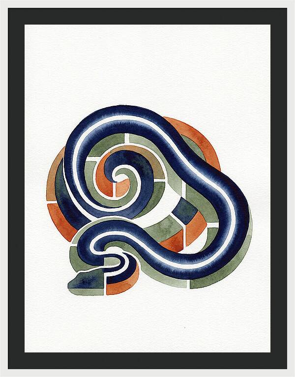 Garter Snake Minimalism
