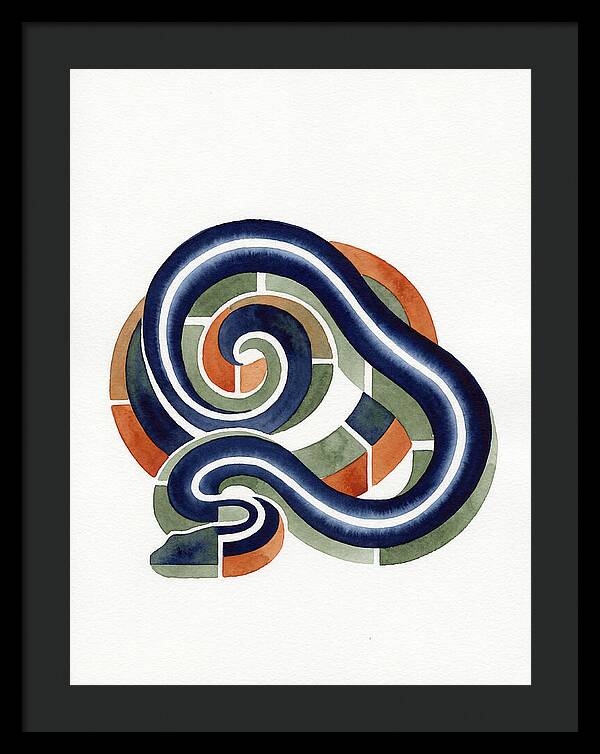 Garter Snake Minimalism