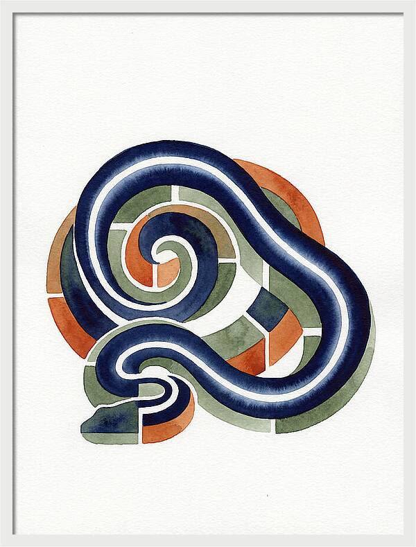 Garter Snake Minimalism