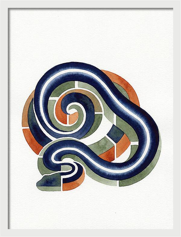 Garter Snake Minimalism
