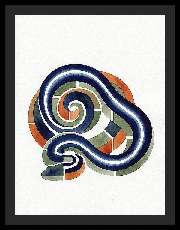 Garter Snake Minimalism