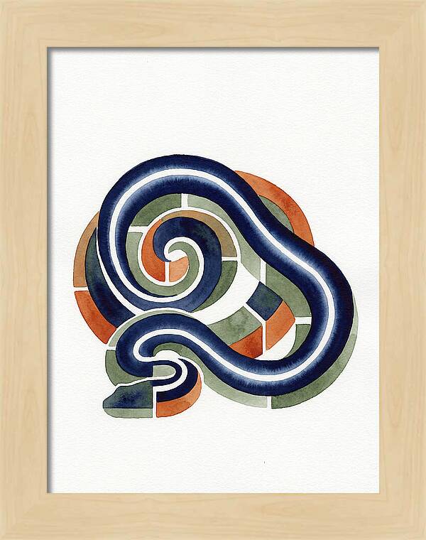 Garter Snake Minimalism