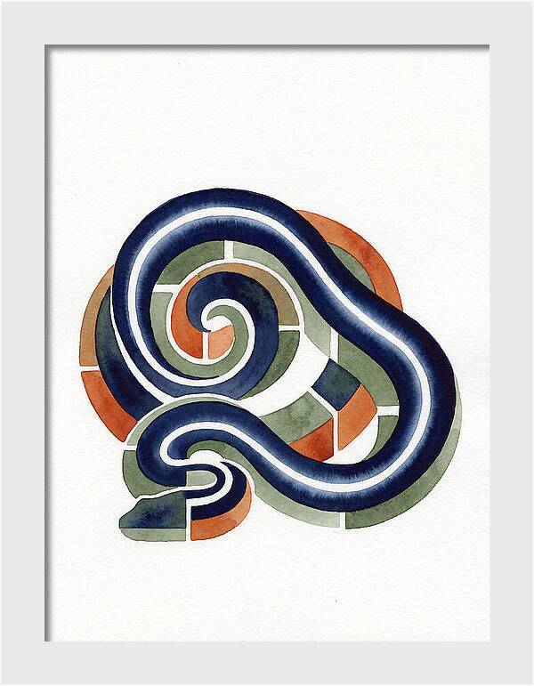 Garter Snake Minimalism