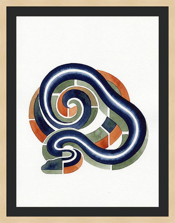 Garter Snake Minimalism