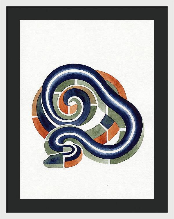 Garter Snake Minimalism