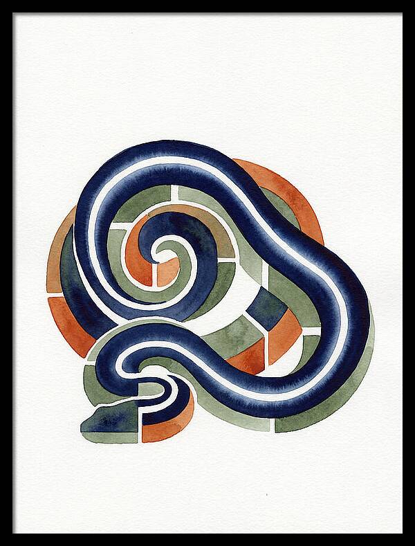 Garter Snake Minimalism