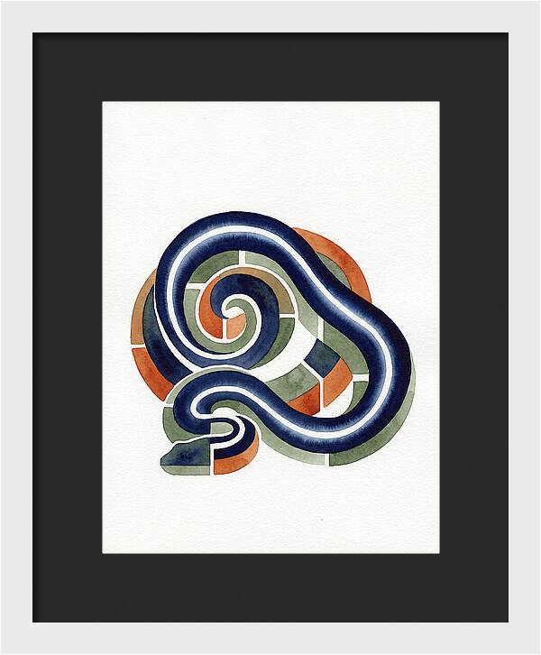 Garter Snake Minimalism