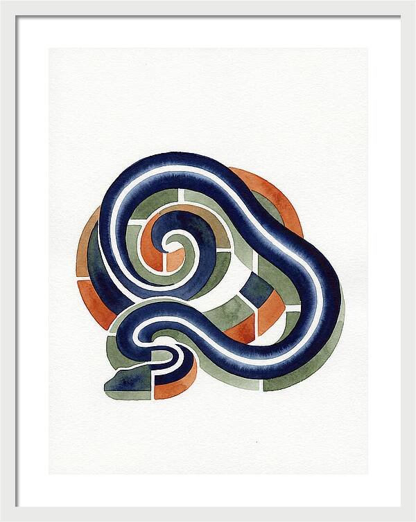 Garter Snake Minimalism