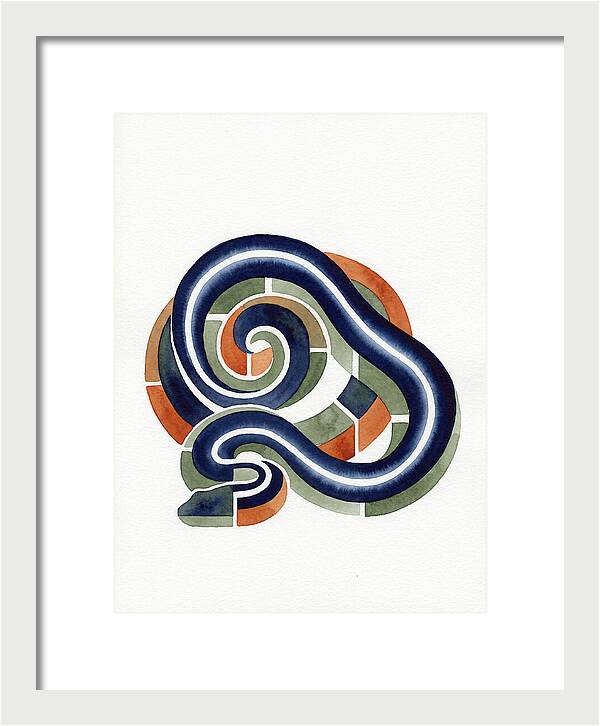 Garter Snake Minimalism